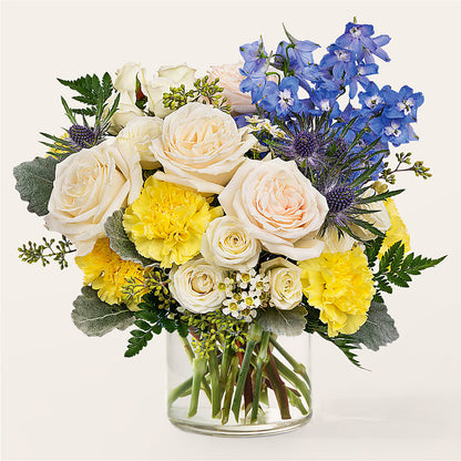 Lemon Sorbet Bouquet –  Floral Art Designs, Arlington MA