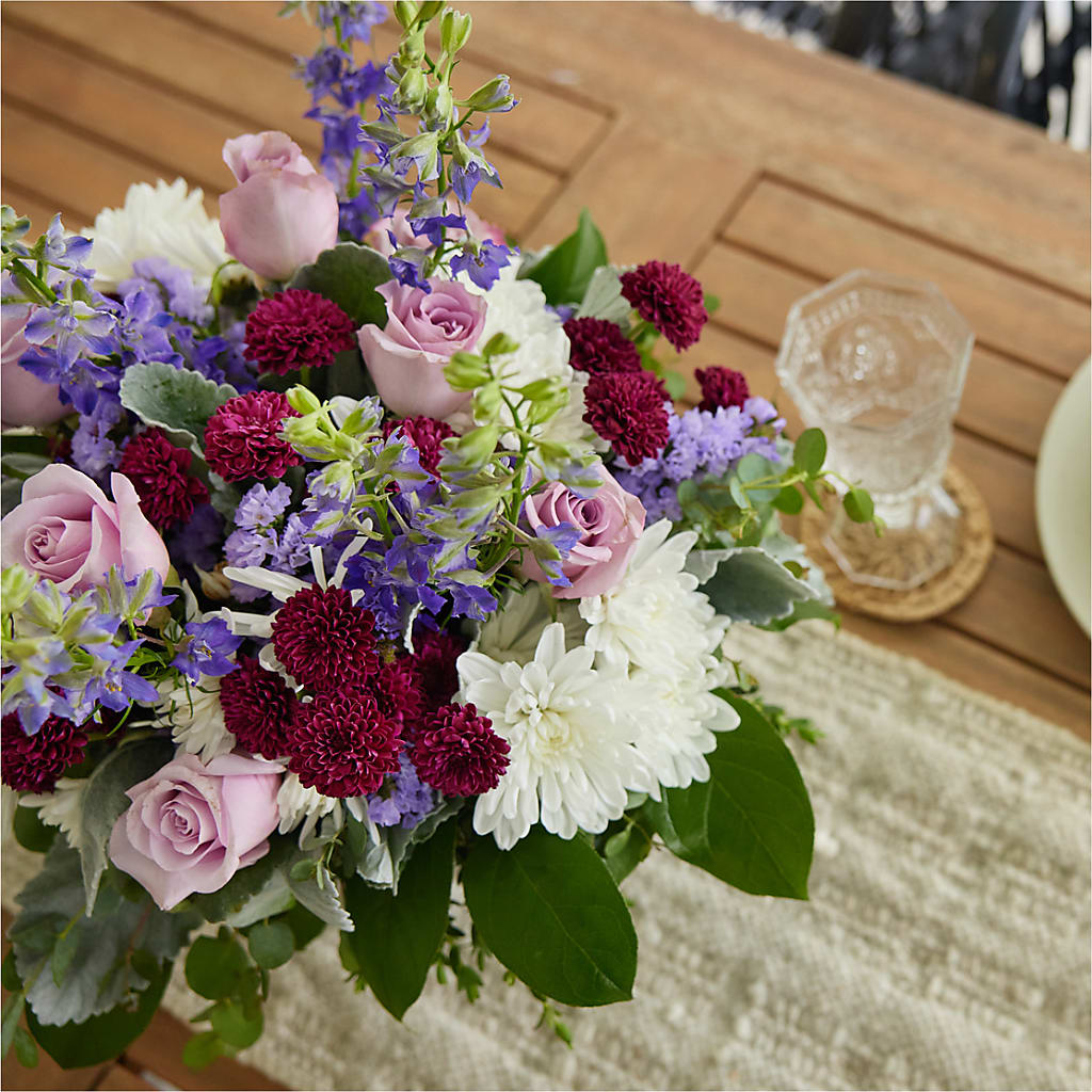 Violet Frost Bouquet –  Floral Art Designs, Arlington MA