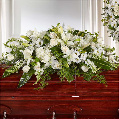 Abundance Casket Spray –  Floral Art Designs, Arlington MA