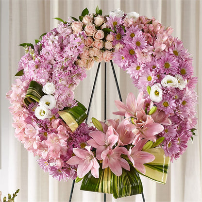 Gift of Warmth Wreath –  Floral Art Designs, Arlington MA
