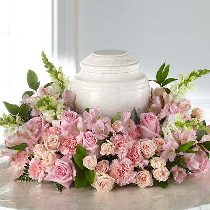 Blooms of Hope Cremation Adornment –  Floral Art Designs, Arlington MA