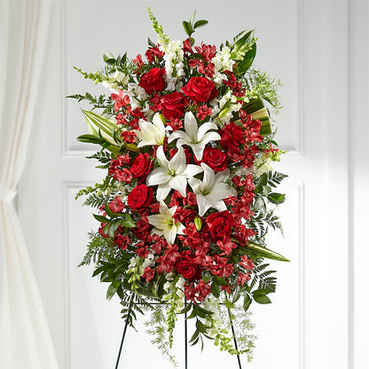 Everlasting Memory Standing Spray –  Floral Art Designs, Arlington MA