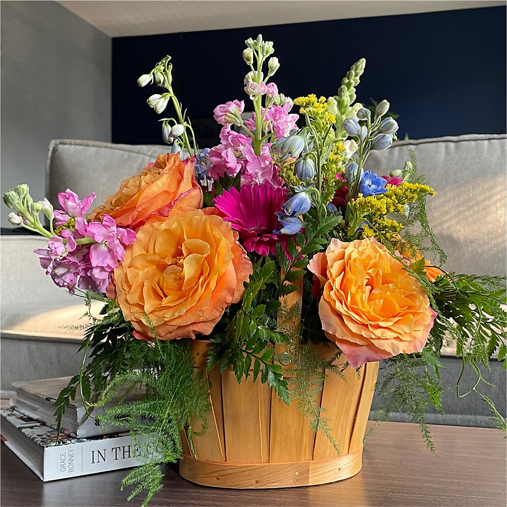Garden of Life Basket –  Floral Art Designs, Arlington MA