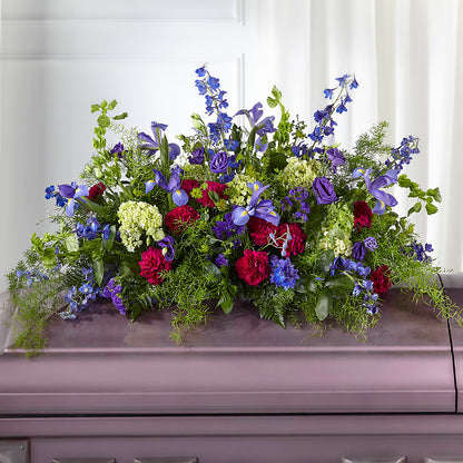 Always Treasured Casket Spray –  Floral Art Designs, Arlington MA