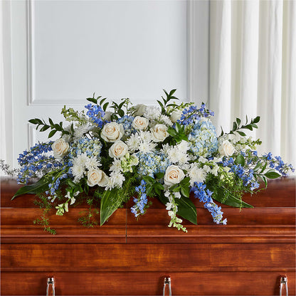 Timeless Essence Casket Spray –  Floral Art Designs, Arlington MA