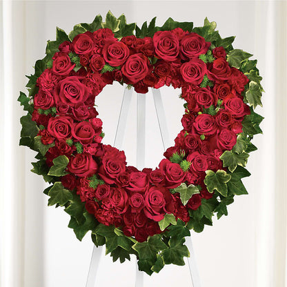 Wholehearted Standing Spray –  Floral Art Designs, Arlington MA