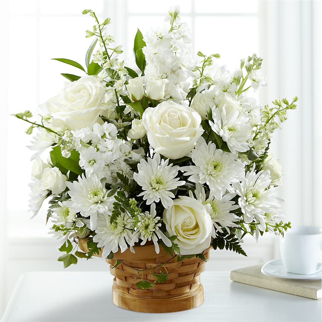 Heartfelt Condolences Arrangement –  Floral Art Designs, Arlington MA