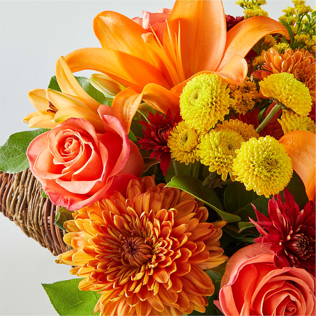 Bouquet of Blessings Cornucopia –  Floral Art Designs, Arlington MA