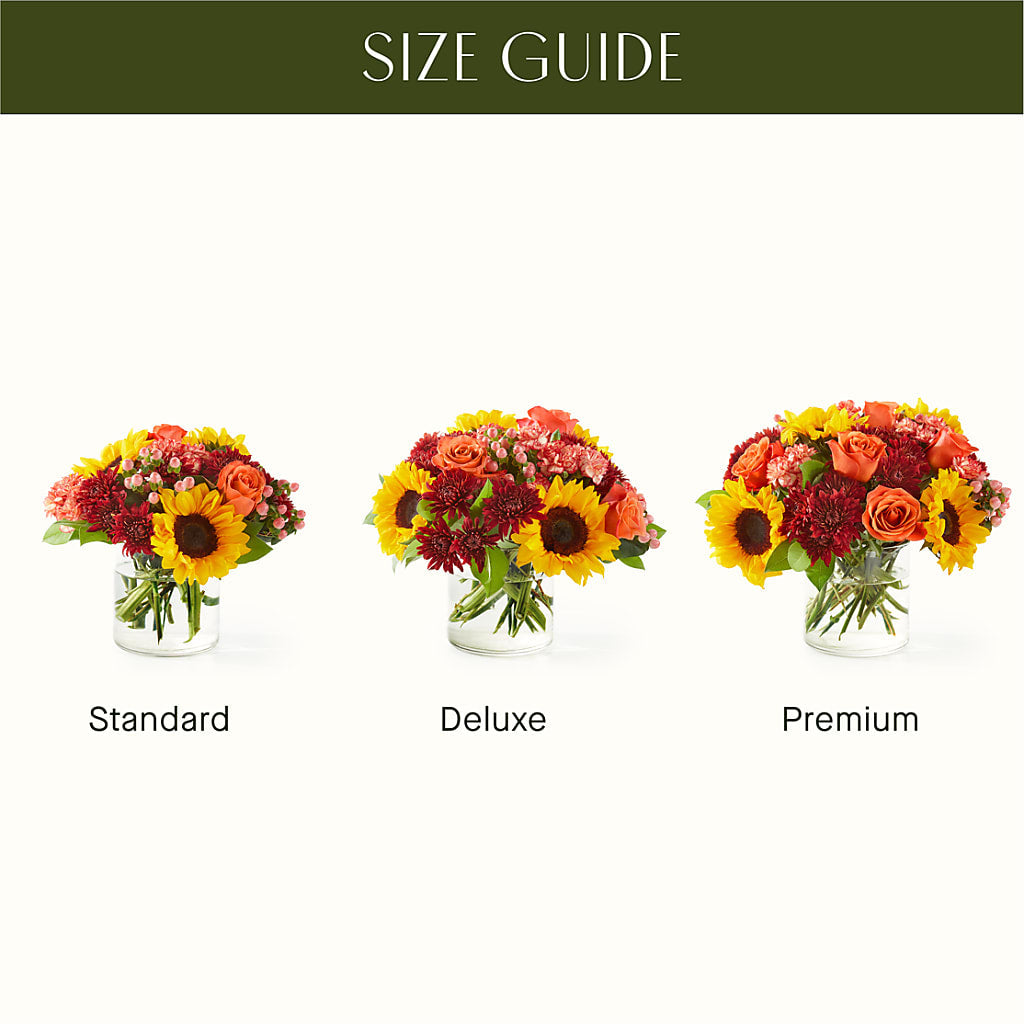 September Sunset Bouquet –  Floral Art Designs, Arlington MA