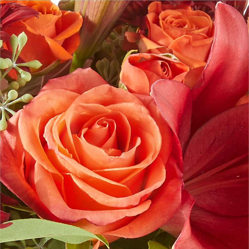 Crimson Leaves Bouquet –  Floral Art Designs, Arlington MA