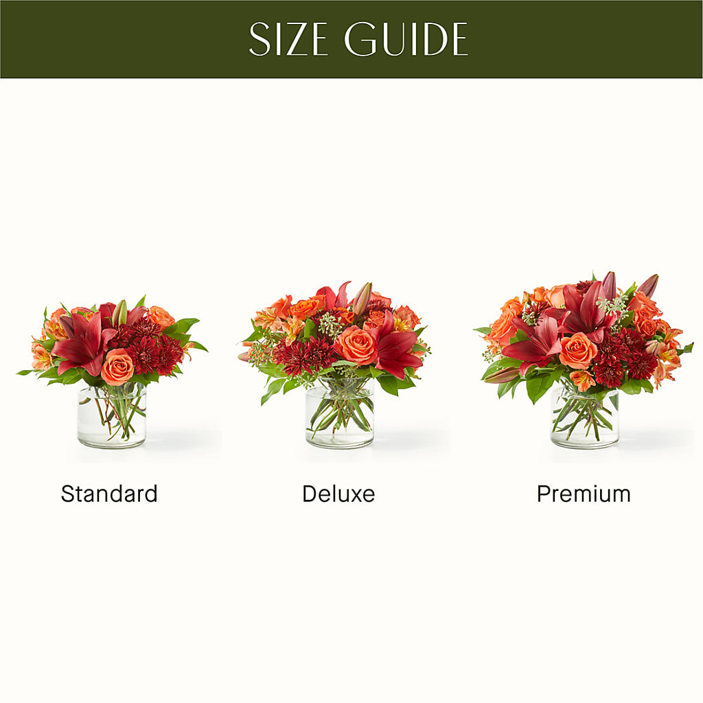 Crimson Leaves Bouquet –  Floral Art Designs, Arlington MA