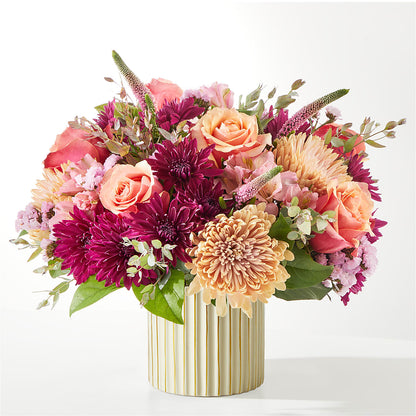 Berry Cobbler Bouquet with Ivory Vase –  Floral Art Designs, Arlington MA