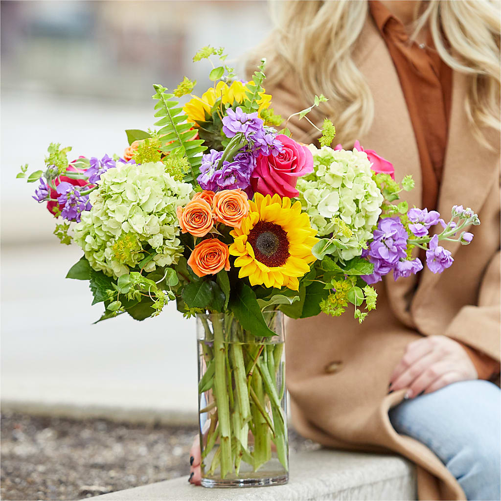 Vibrant Greetings Bouquet –  Floral Art Designs, Arlington MA