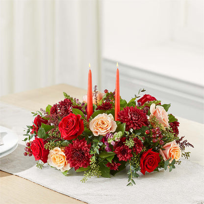 Most Thankful Centerpiece –  Floral Art Designs, Arlington MA
