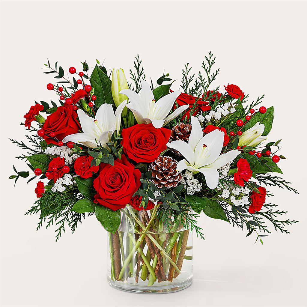 Best in Snow Bouquet –  Floral Art Designs, Arlington MA