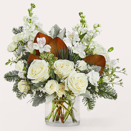 Fresh Snowfall Bouquet –  Floral Art Designs, Arlington MA