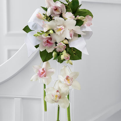 Perfect Entrance Pew Arrangement –  Floral Art Designs, Arlington MA