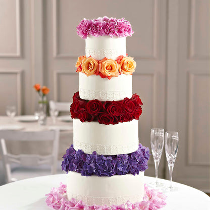 Infinite Love Cake Décor –  Floral Art Designs, Arlington MA