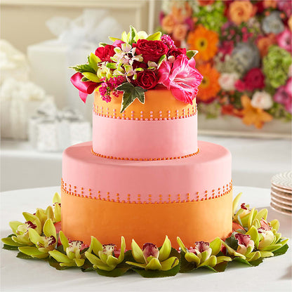 Sweet Citrus Cake Decor –  Floral Art Designs, Arlington MA