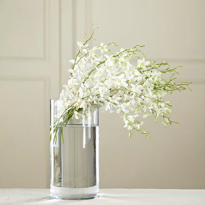 White Dendrobium Bouquet –  Floral Art Designs, Arlington MA